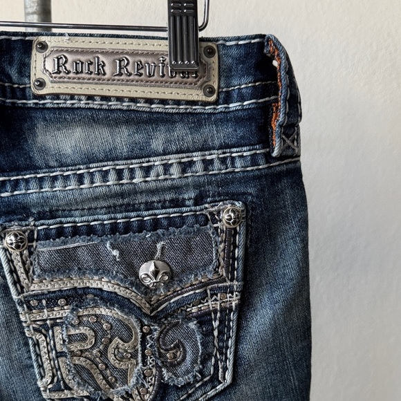 Rock Revival Pants - Rock Revival Sundee Jean Shorts 27